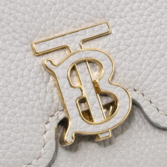 Burberry Long Wallet TB Bilfold Light Grey Melange LS LGL - Picture 3 of 5